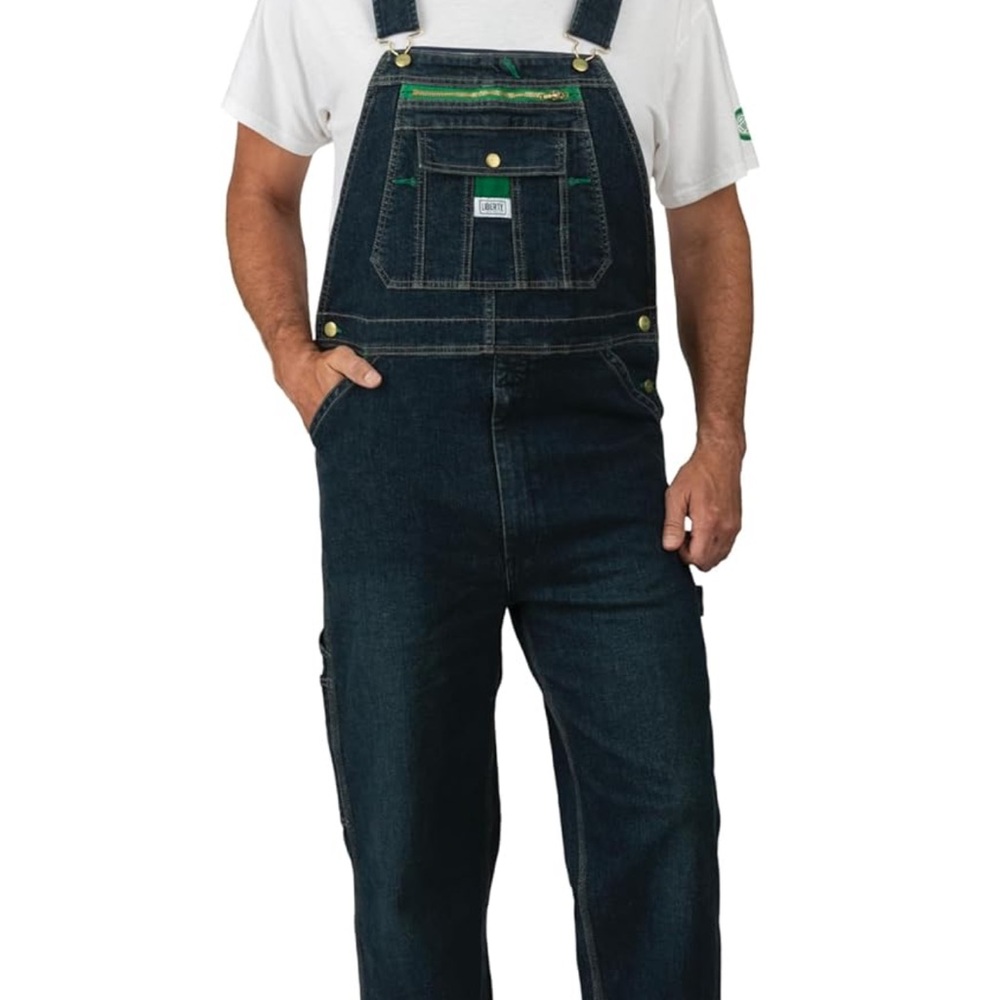 Liberty Men's Dark Blue Overalls